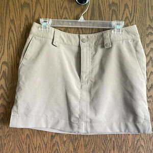 Tan Under‎ Armour Skort 6
